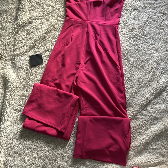 NWT Hot Pink Lulus Jumpsuit - Picture 4 of 6